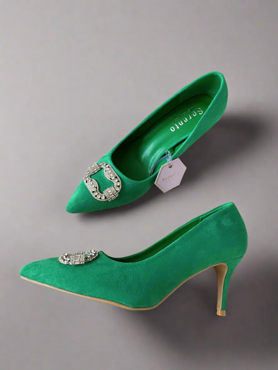 Woodland Heel- Shamrock