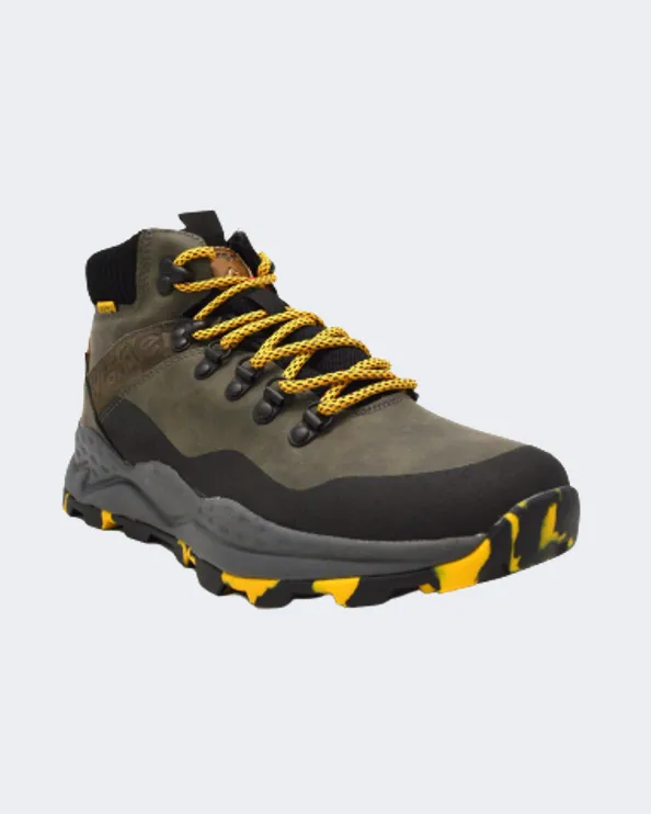 Wrangler Crossy Mountain Waterproof Men Hiking Shoes Dark Grey Wm22140A-056