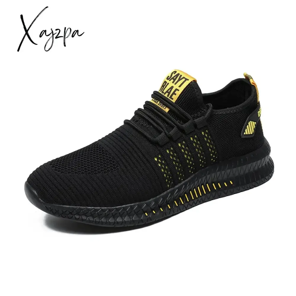 Xajzpa - Running Shoes Comfortable Light Casual Men's Sneaker Breathable Non-slip Wear-resistant Outdoor Casual Walking Men Sport Shoes