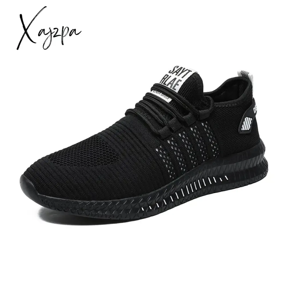 Xajzpa - Running Shoes Comfortable Light Casual Men's Sneaker Breathable Non-slip Wear-resistant Outdoor Casual Walking Men Sport Shoes