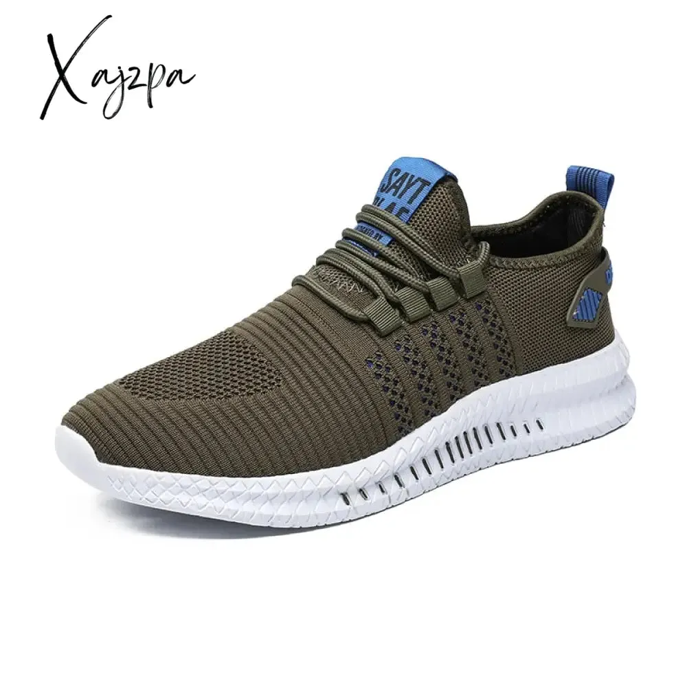 Xajzpa - Running Shoes Comfortable Light Casual Men's Sneaker Breathable Non-slip Wear-resistant Outdoor Casual Walking Men Sport Shoes